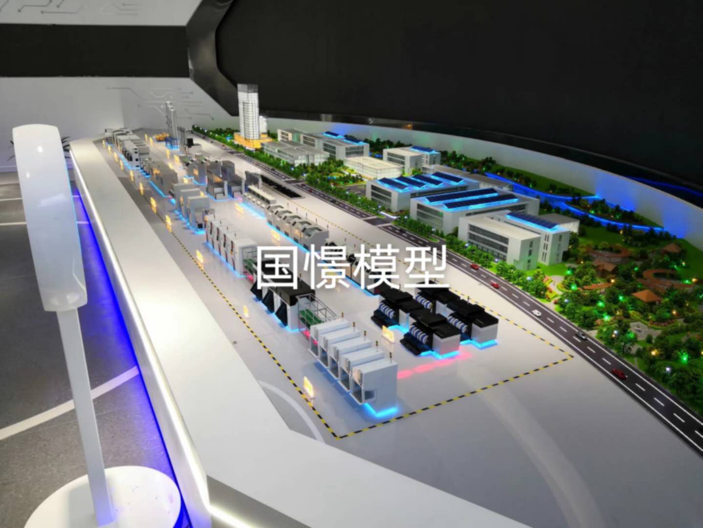 曲阳县建筑模型