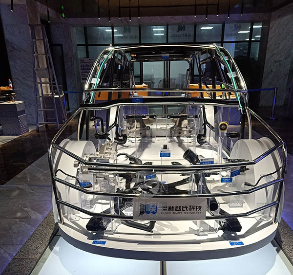 曲阳县透明车模型