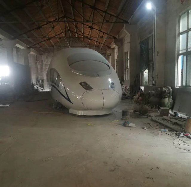 曲阳县高铁模型