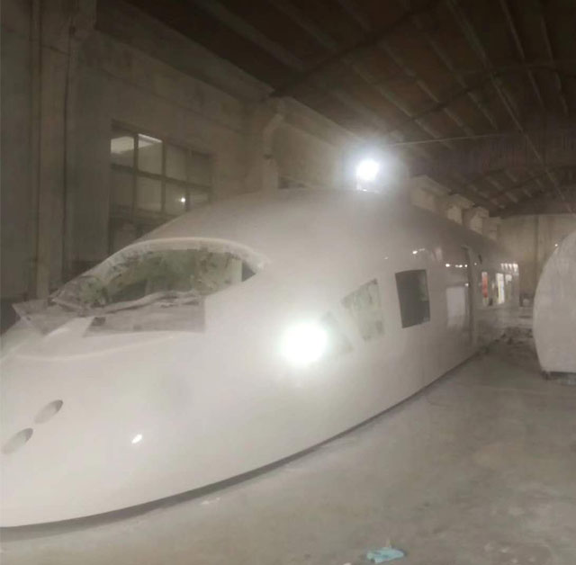 曲阳县高铁模型